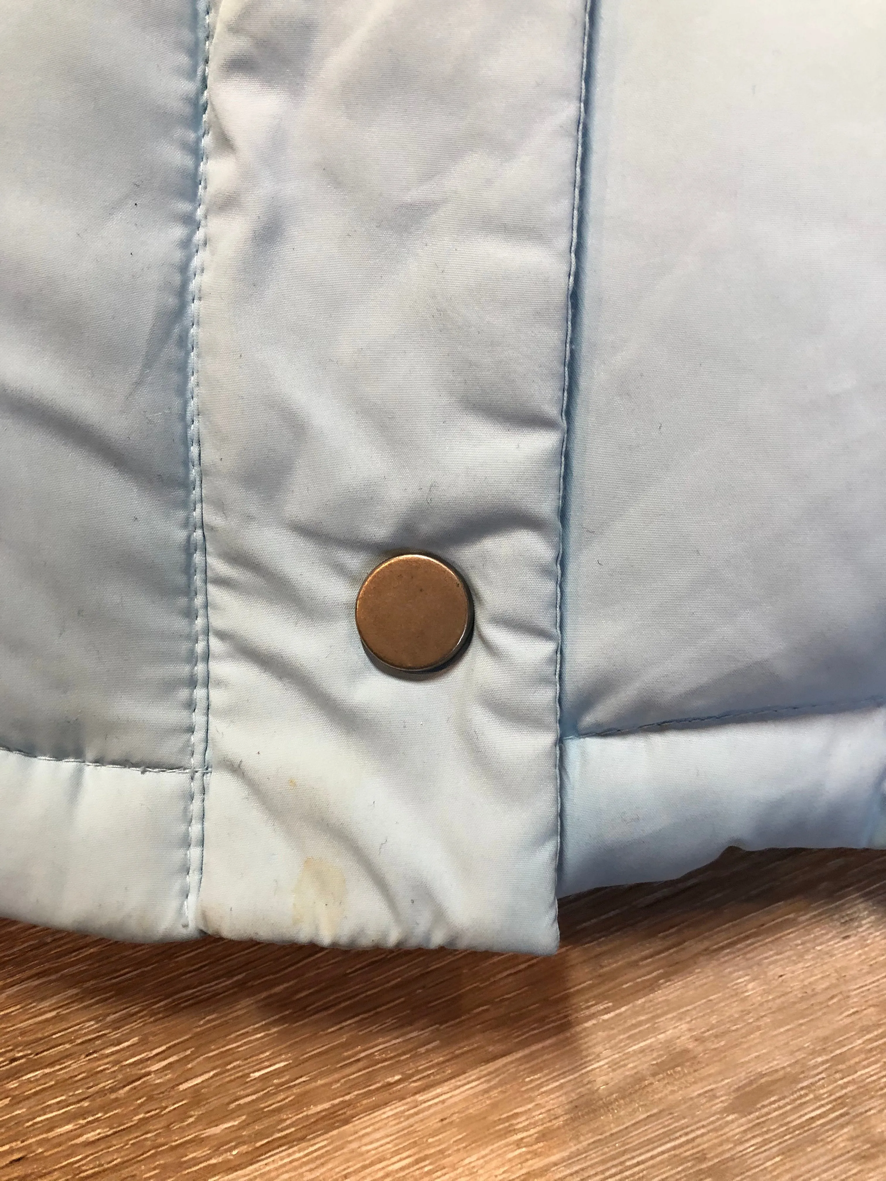 Alpinetek Baby Blue Down Filled Puffer Vest, SOLD