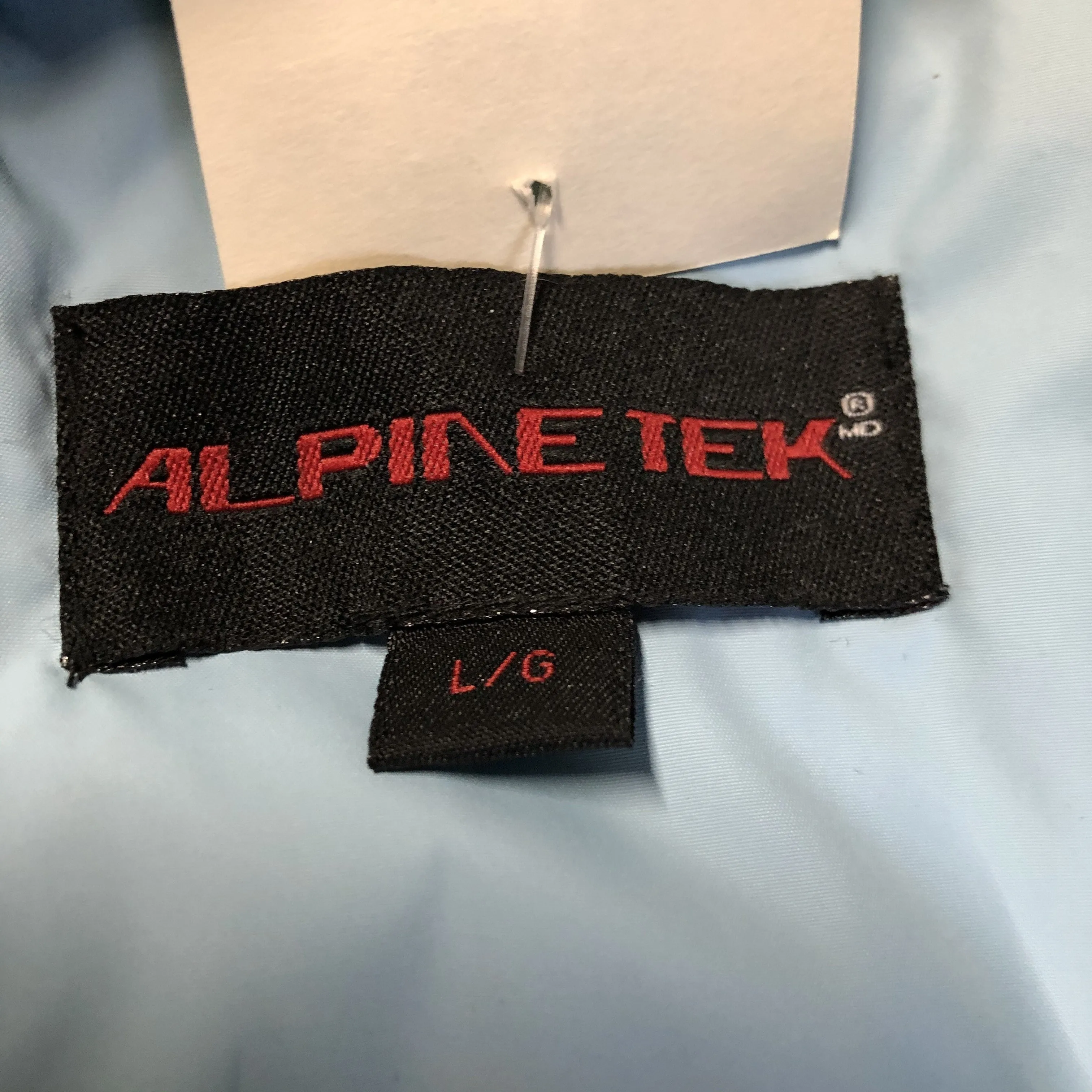 Alpinetek Baby Blue Down Filled Puffer Vest, SOLD