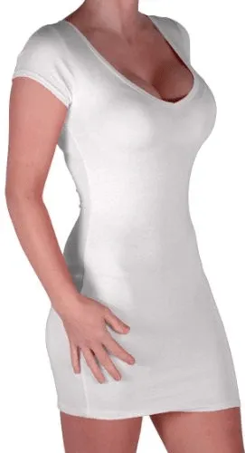 Annalise V Neck Cap Sleeve Bodycon