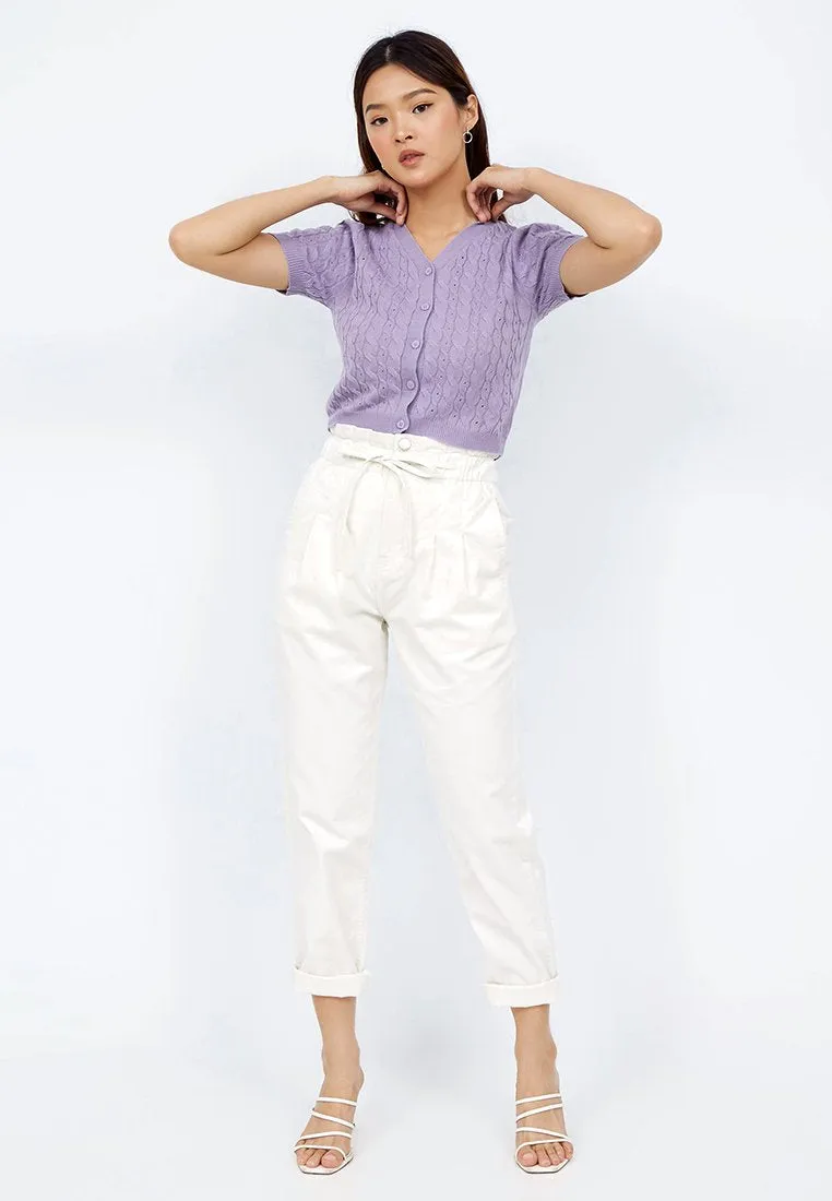 Cable Knit Top