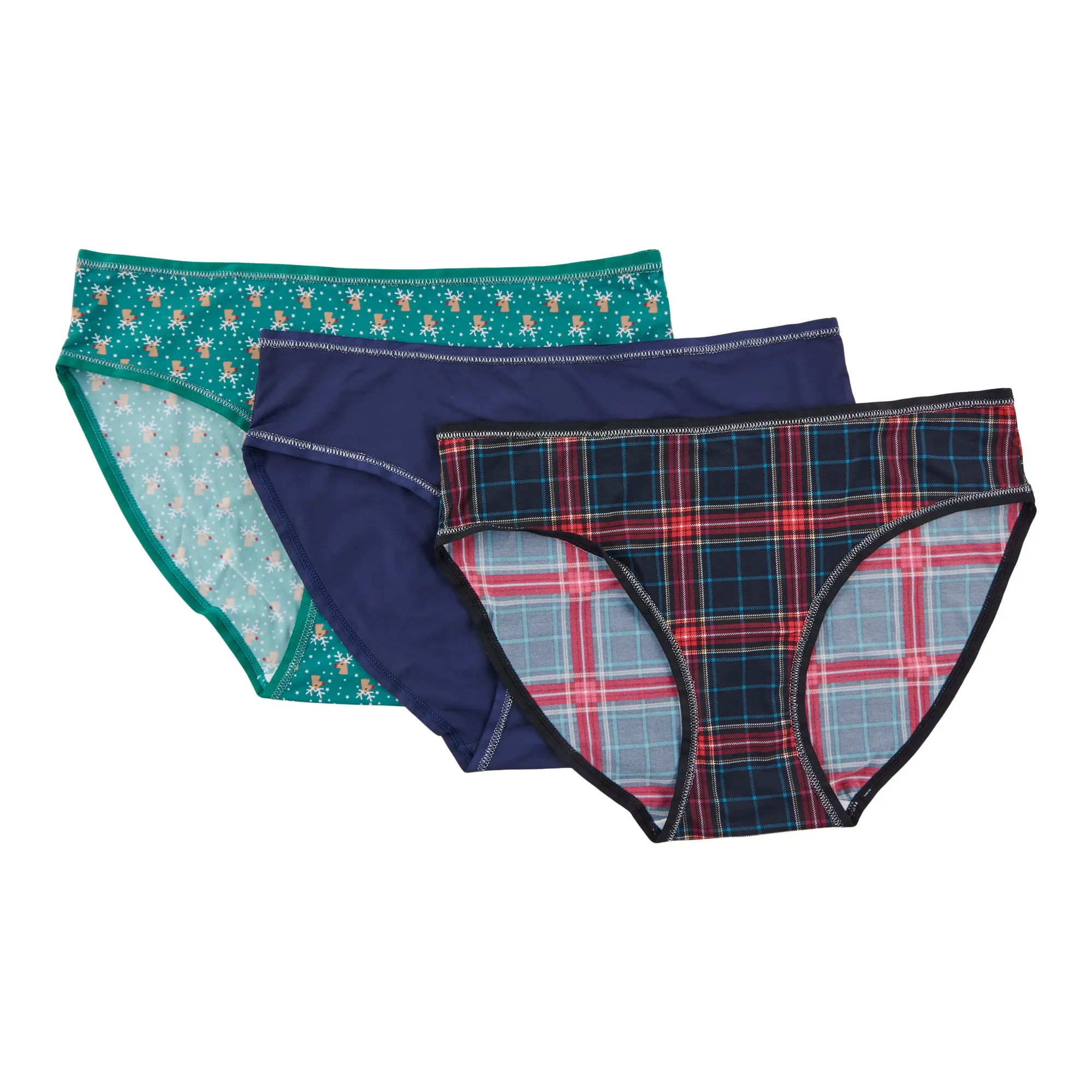Carisma Women's Micro Bikini Underwear, 3-Pack