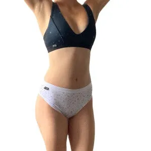 Cheeky Active Fit underwear - Sparkling drops -tucking underwear