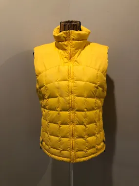 Columbia Yellow Down Filled Puffer Vest, SOLD
