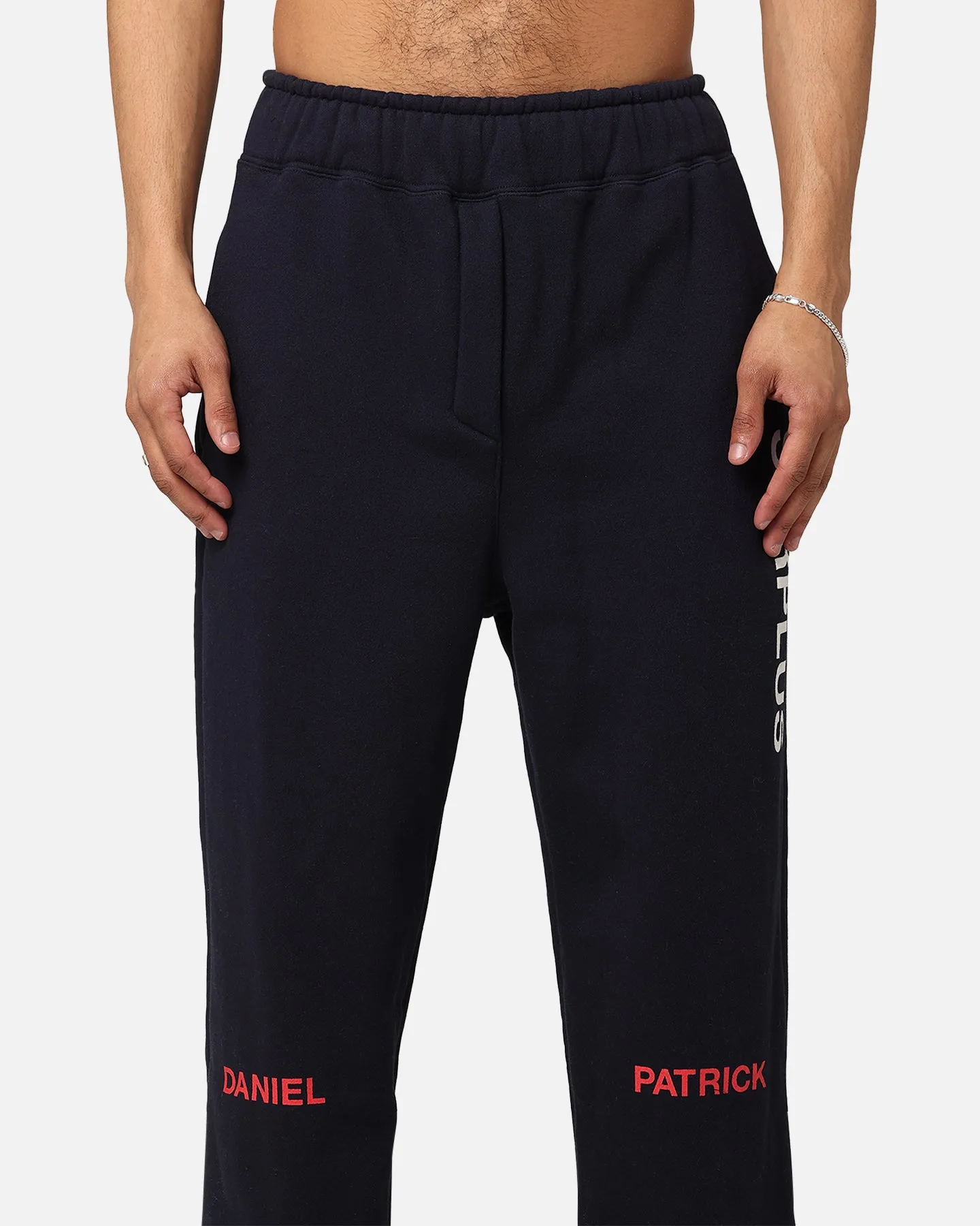 Daniel Patrick Surplus Logo Sweatpants Navy/Cream/Red