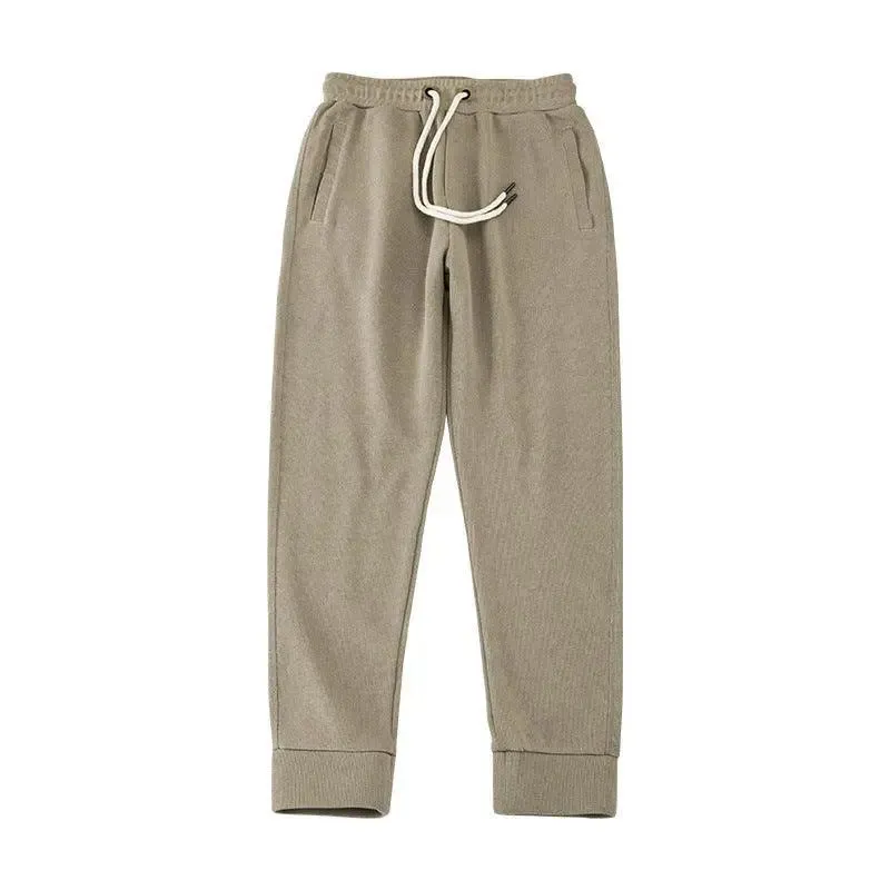 Elastic Waist Loose Sweatpants