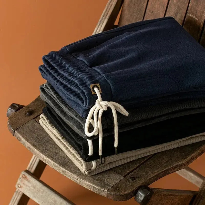 Elastic Waist Loose Sweatpants