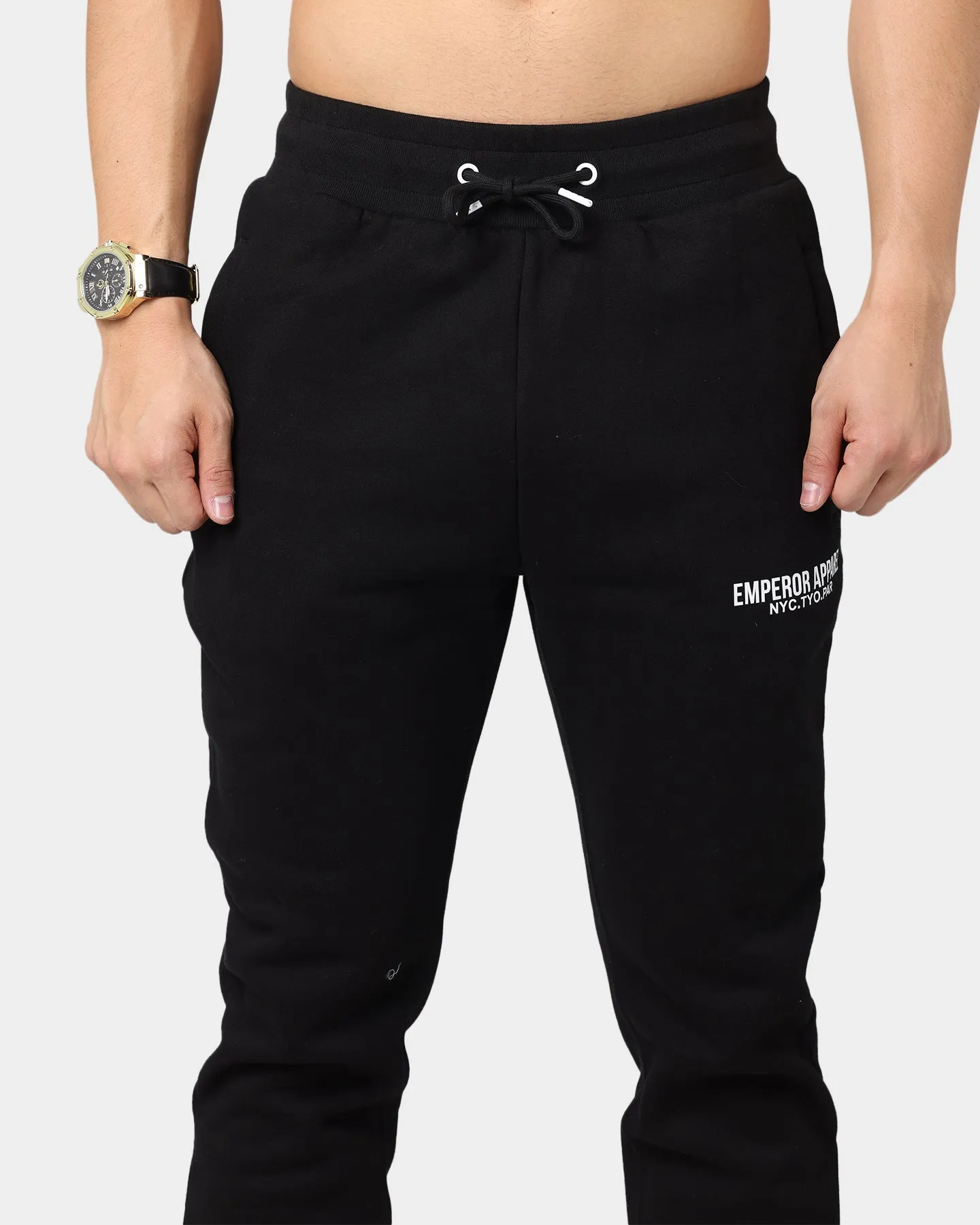 Emperor Apparel Faded Sweatpant Black