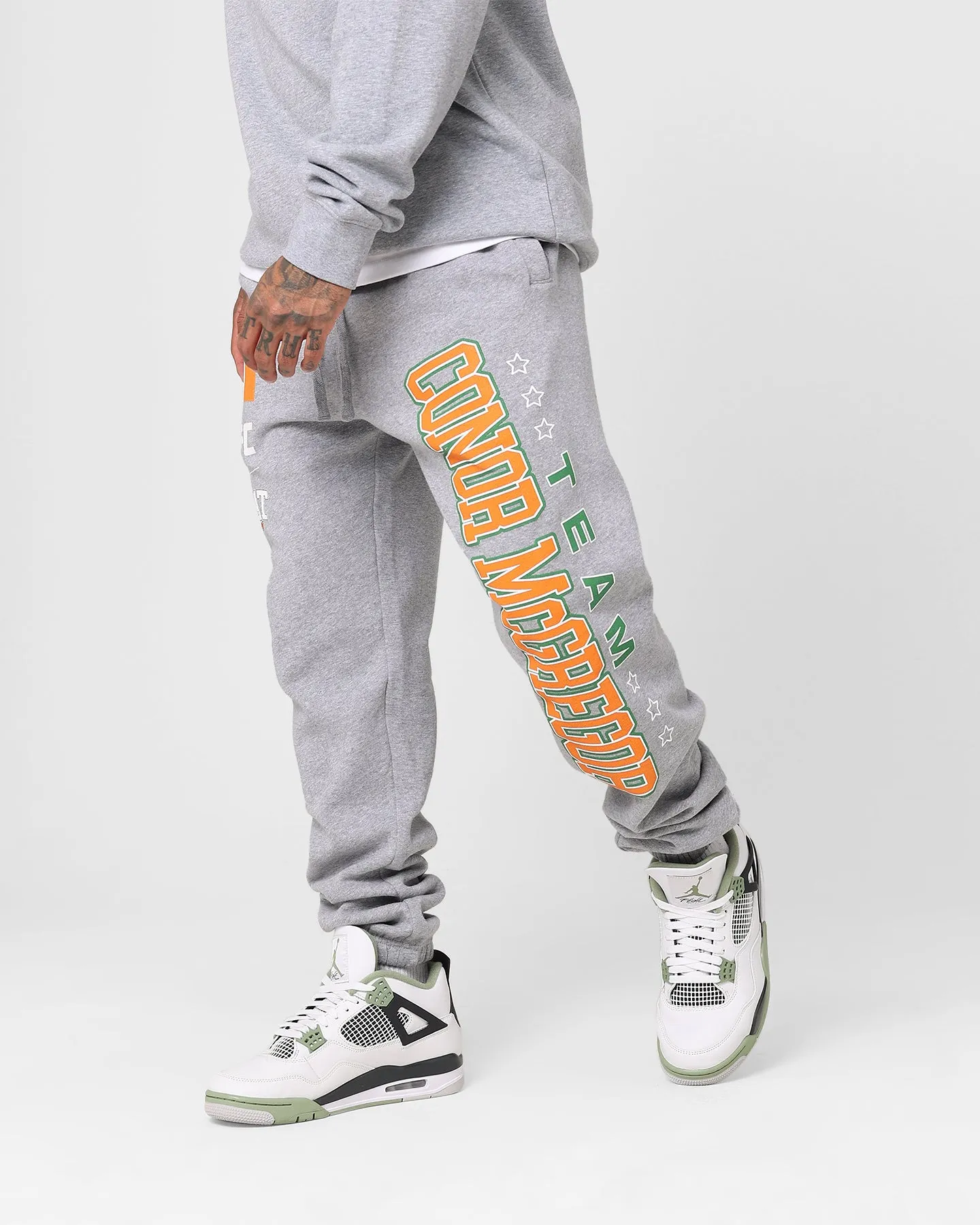 Goat Crew X UFC Conor McGregor Team McGregor Sweatpants Grey