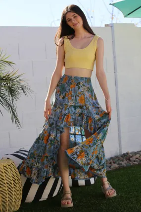 Hi Lo Maxi Skirt, so freaking adorable!