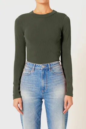 Jonesy Long Sleeve - Dark Military