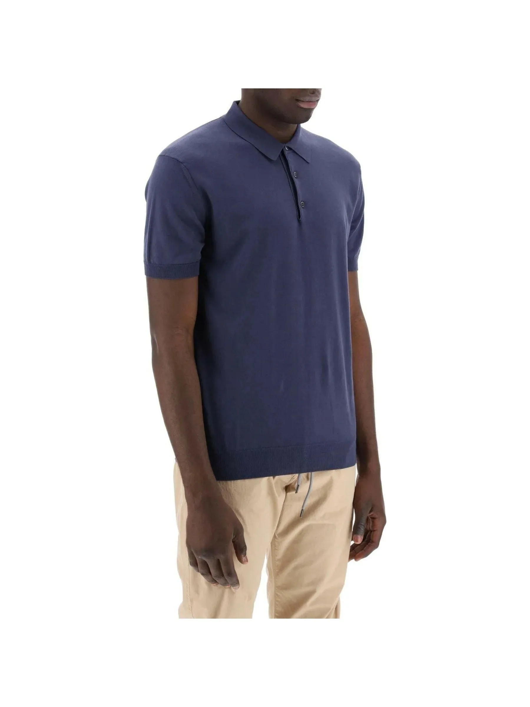 Knit Polo Top
