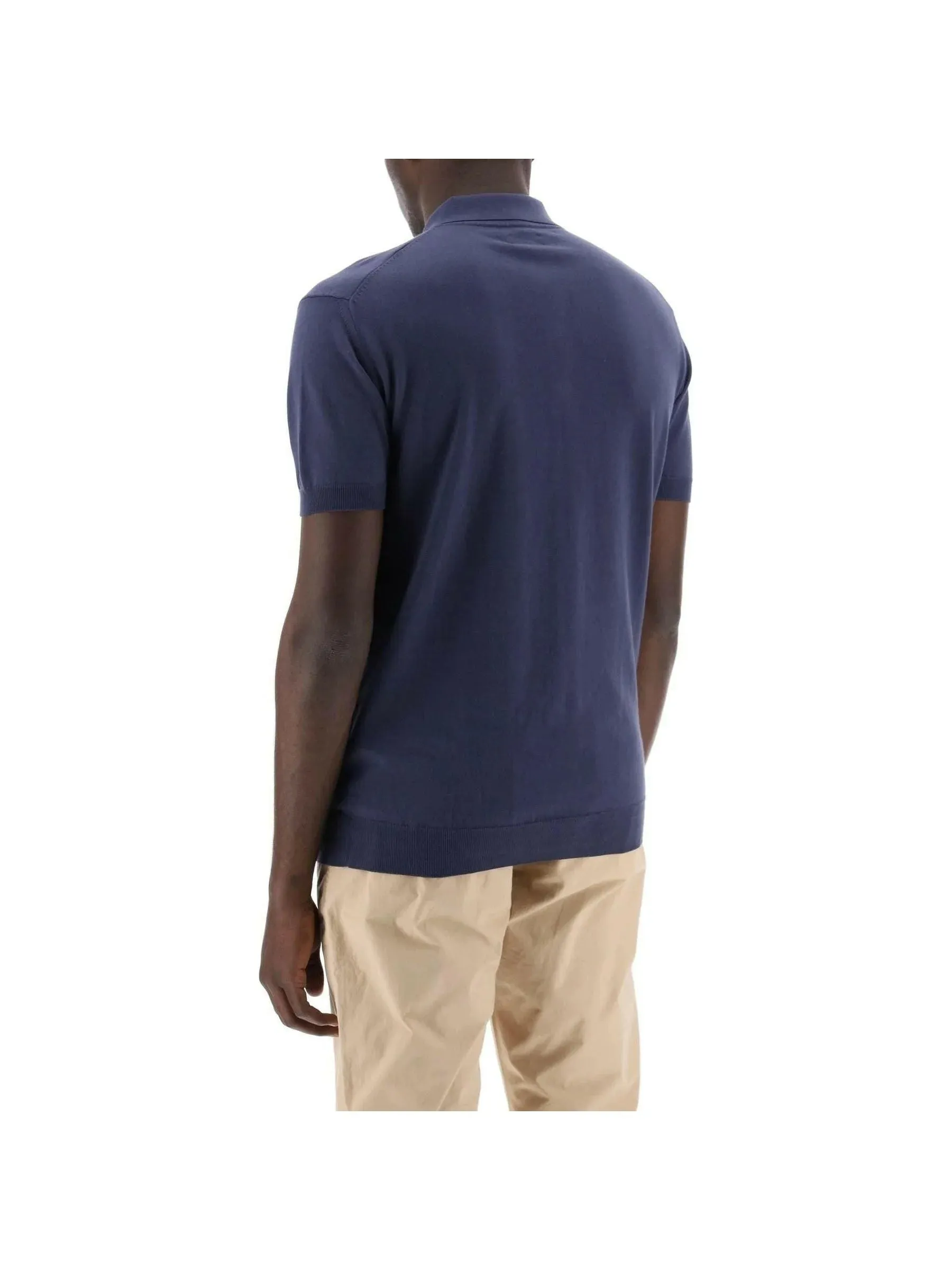 Knit Polo Top