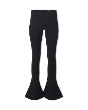 Low Waist Jersey Flare Pants