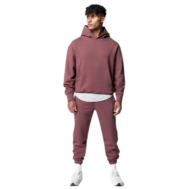 Men's Two-piece Hoodie and Sweatpant Set