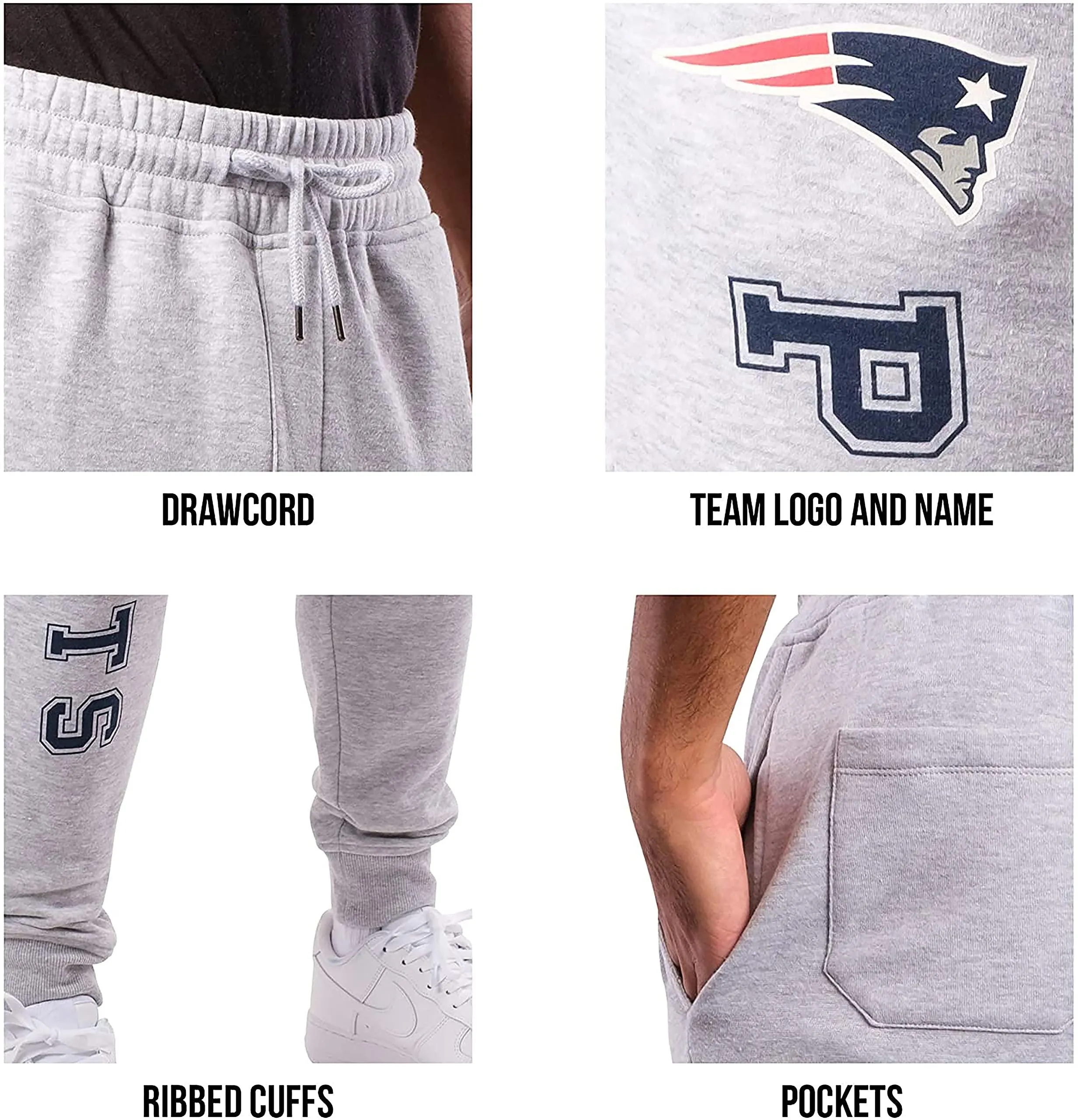 NFL Official Adults Super Soft Game Day Jogger Sweatpants - Unisex|San Francisco 49ers