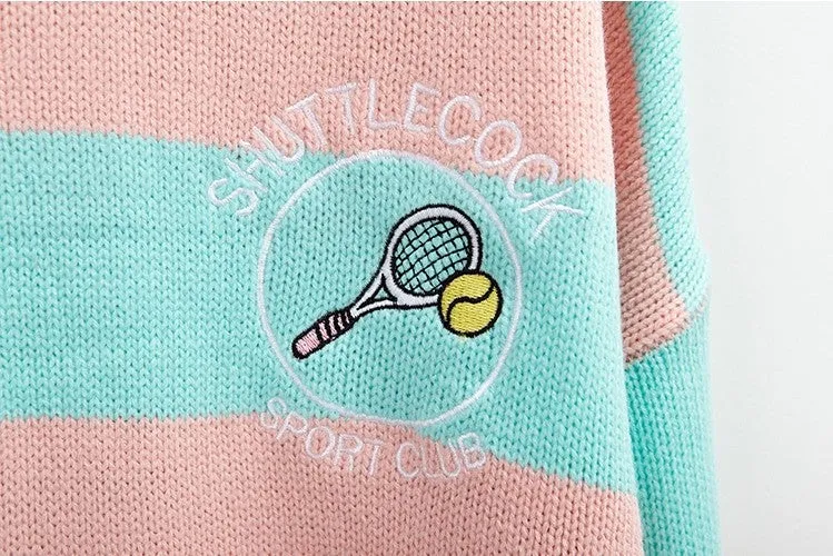 "SHUTTLECOCK" SWEATER