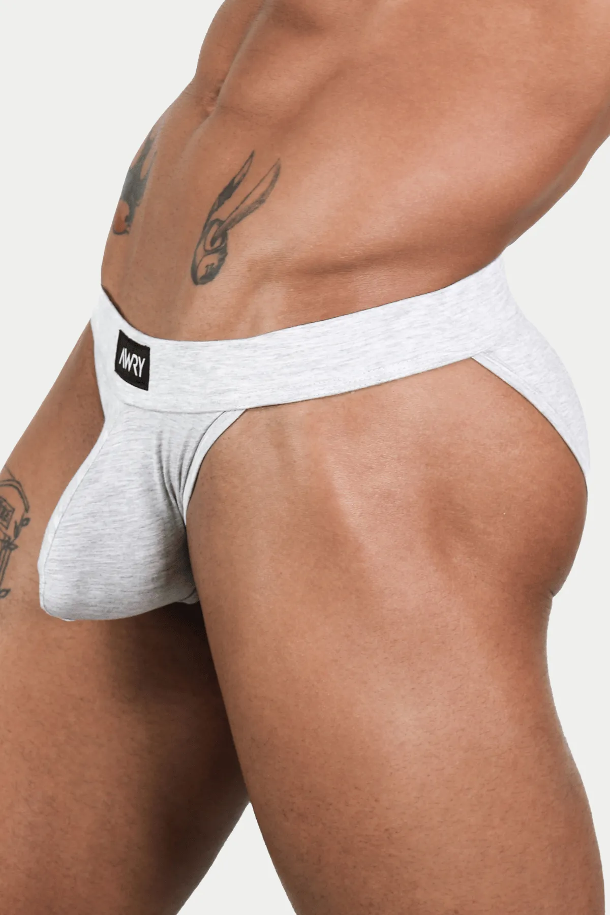 SHOWCASE Tanga Briefs - Heather Gray