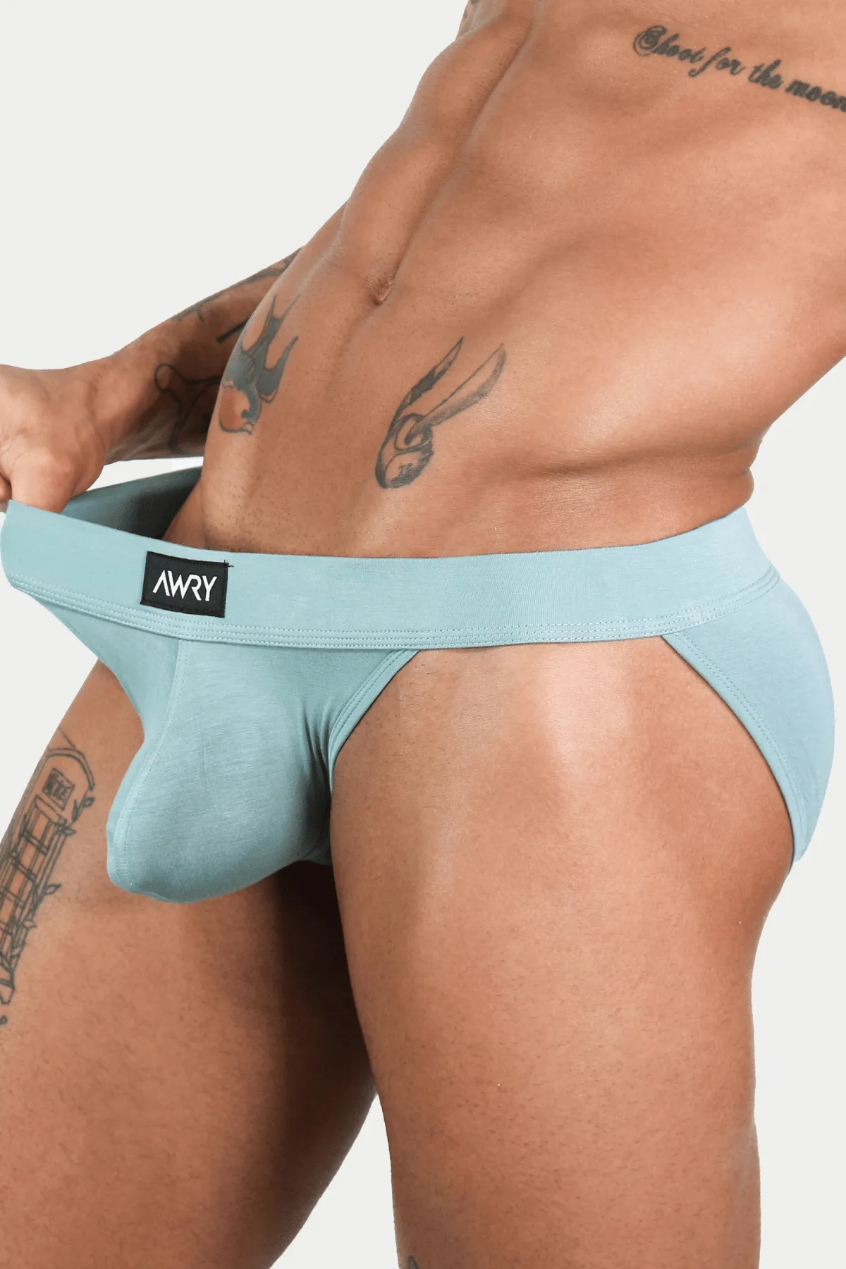 SHOWCASE Tanga Briefs - Sage
