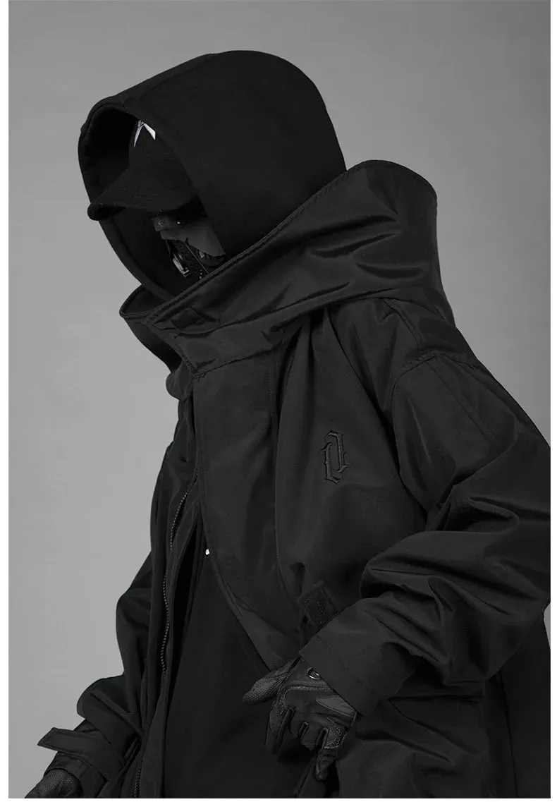 Techwear "Tempest" Turtleneck Coat