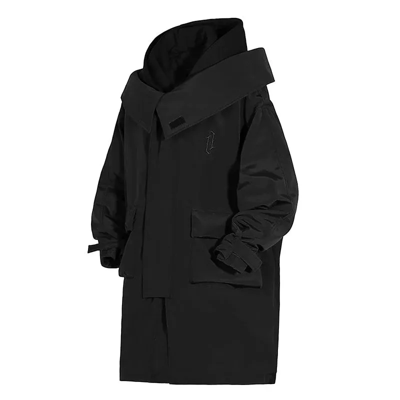 Techwear "Tempest" Turtleneck Coat