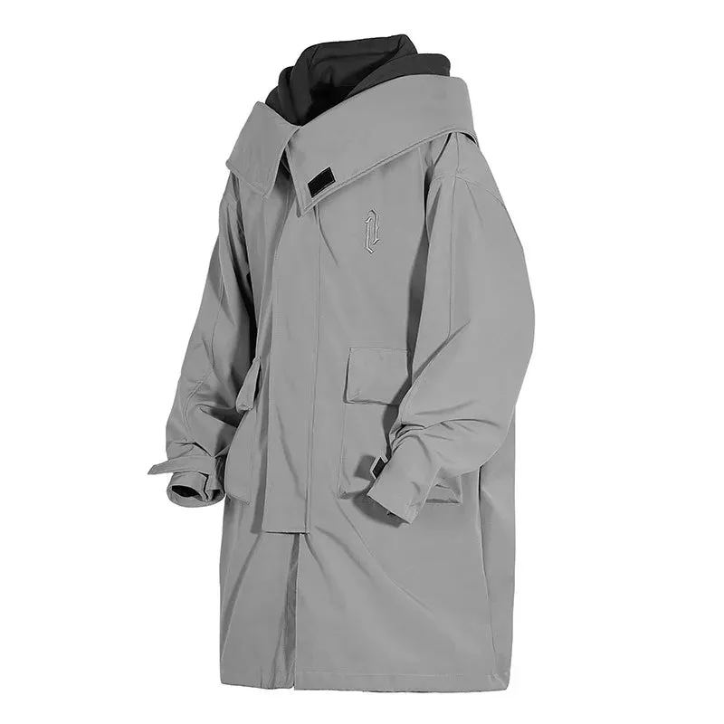 Techwear "Tempest" Turtleneck Coat