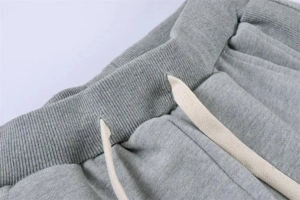 Trousers Split Casual Sweatpants
