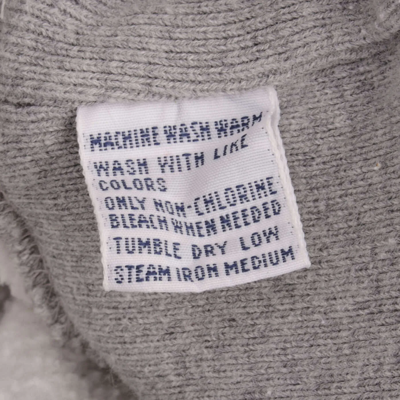 VINTAGE RALPH LAUREN GREY CLASSIC CREWNECK SWEATSHIRT LARGE 1990S
